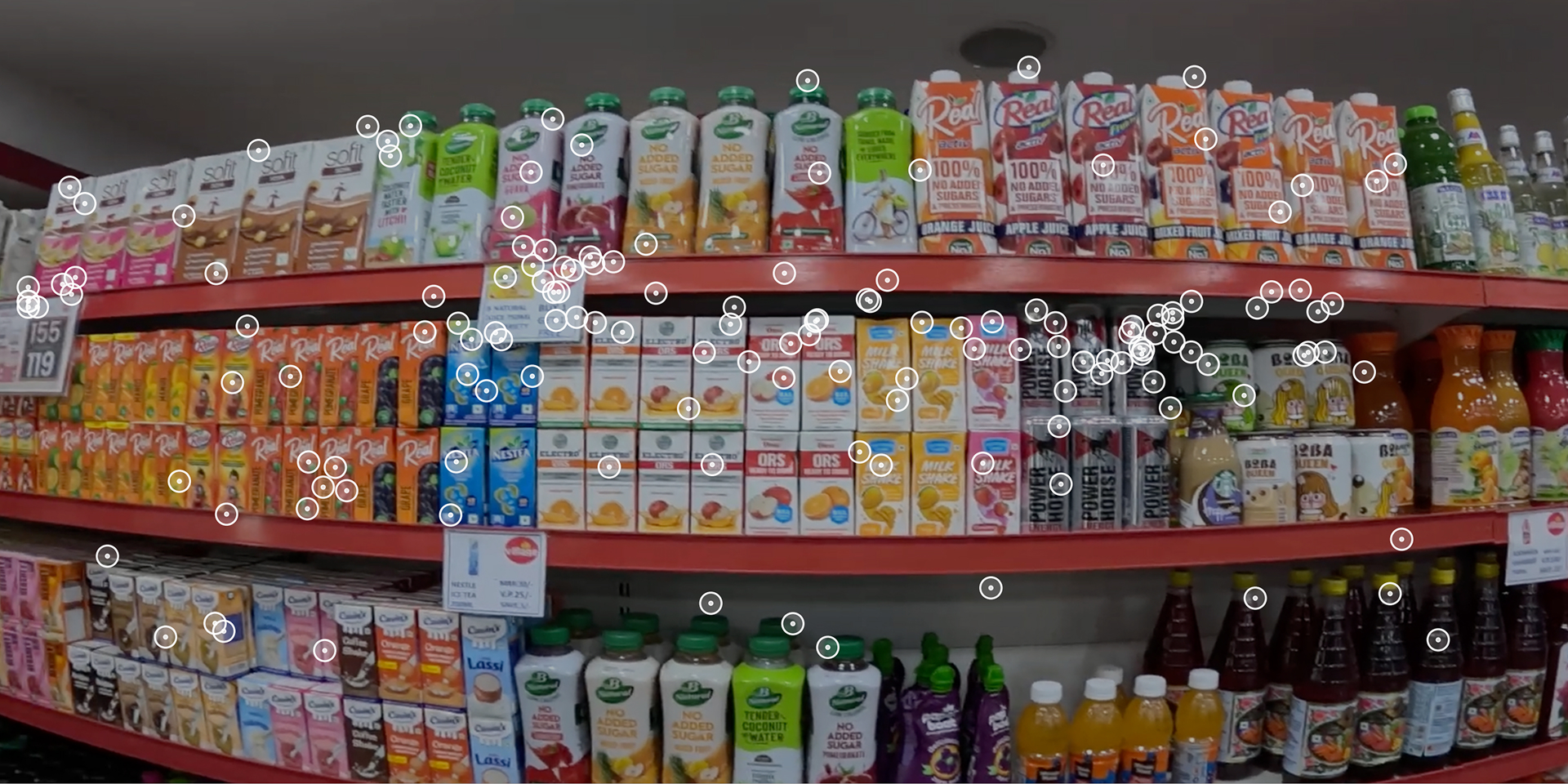 Standard gaze heatmap